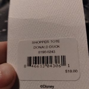 Harvey's Donald Duck Shopper Bag